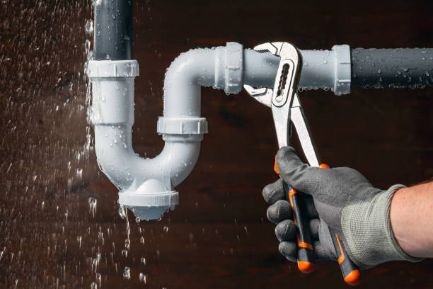Professional Leak Detection technician working in Buzzards Bay, MA